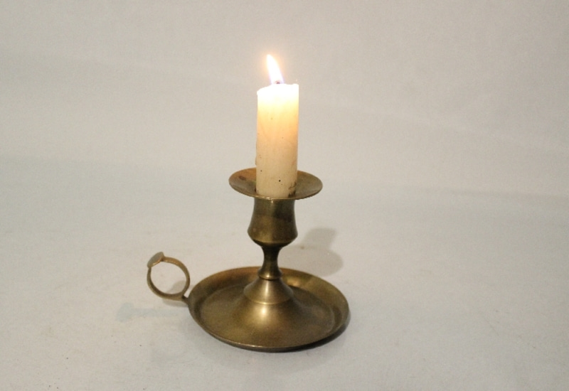 독일 빈티지 황동 디자인 촛대
