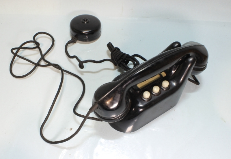 빈티지 독일 아나로그 6인용 블랙전화기