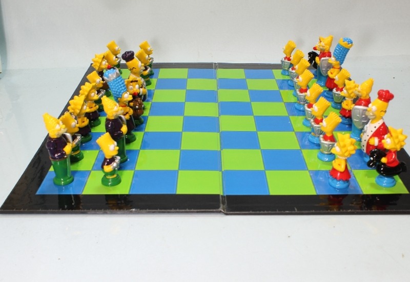 엔틱하우스 미국 빈티지 토이 컨디션 좋은 심슨 체스 자체브랜드  기본트렌드 자체제작 국내 