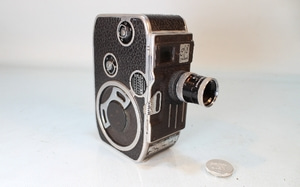 빈티지 1950&#039;s 스위스 명품 bolex 8mm 무비카메라