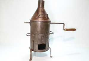엔틱 박물관급 프랑스 대형 통돌이 커피로스터
